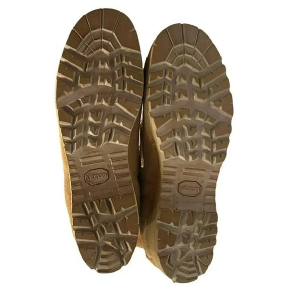 Wellco Vibram Work Boots 11W mens Tan suede military‎ Minimalist Workwear - Picture 6 of 10